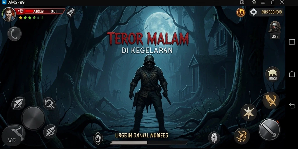 Gameplay menegangkan dengan suasana horor yang mencekam.