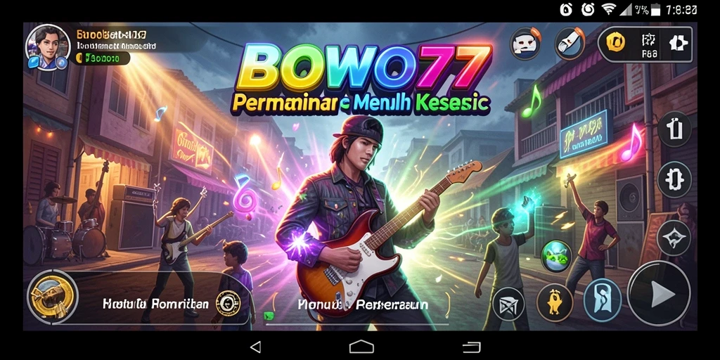 Gameplay seru di BOWO77 dengan lagu-lagu favorit.