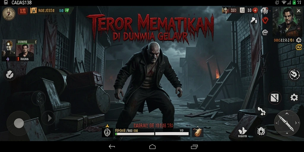 Gameplay menegangkan penuh dengan momen-momen menyeramkan di CADAS138.