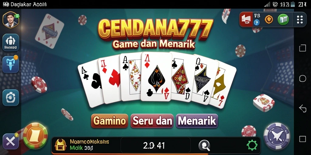 Gameplay seru Domino di CENDANA777 yang mengasyikkan.