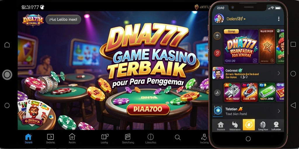 Tampilan menarik dari gameplay Kasino DNA777 yang mengasyikkan.