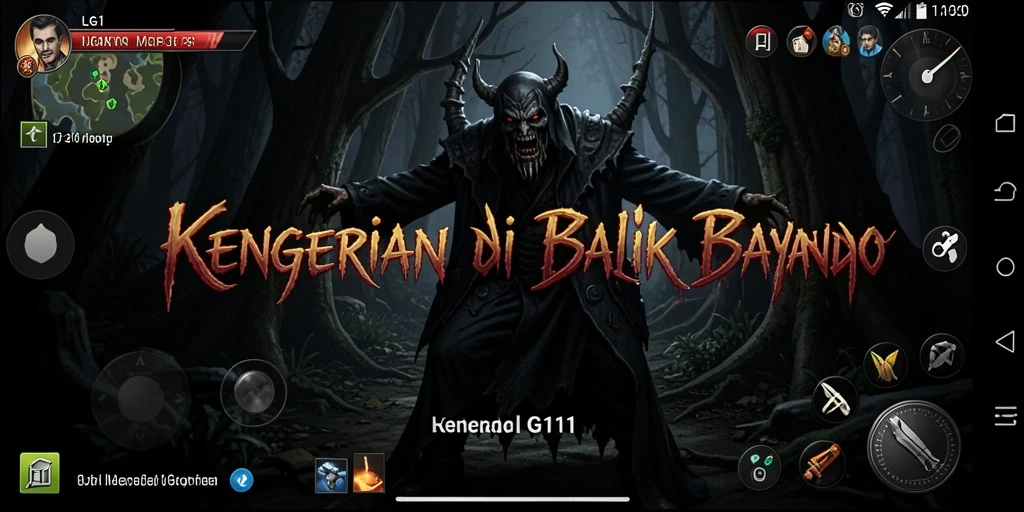 Gameplay LG111 yang menegangkan dan penuh horor.