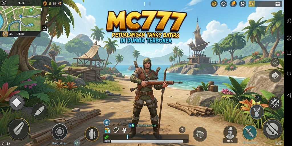 Gameplay mengesankan di dunia terbuka MC777.