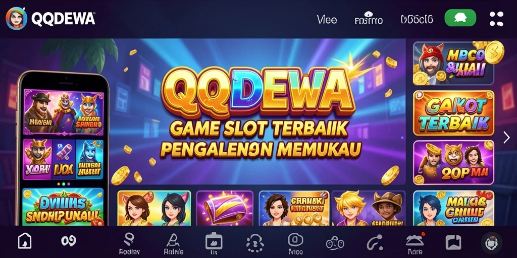 Tampilan gameplay QQDEWA yang menarik dan penuh aksi.