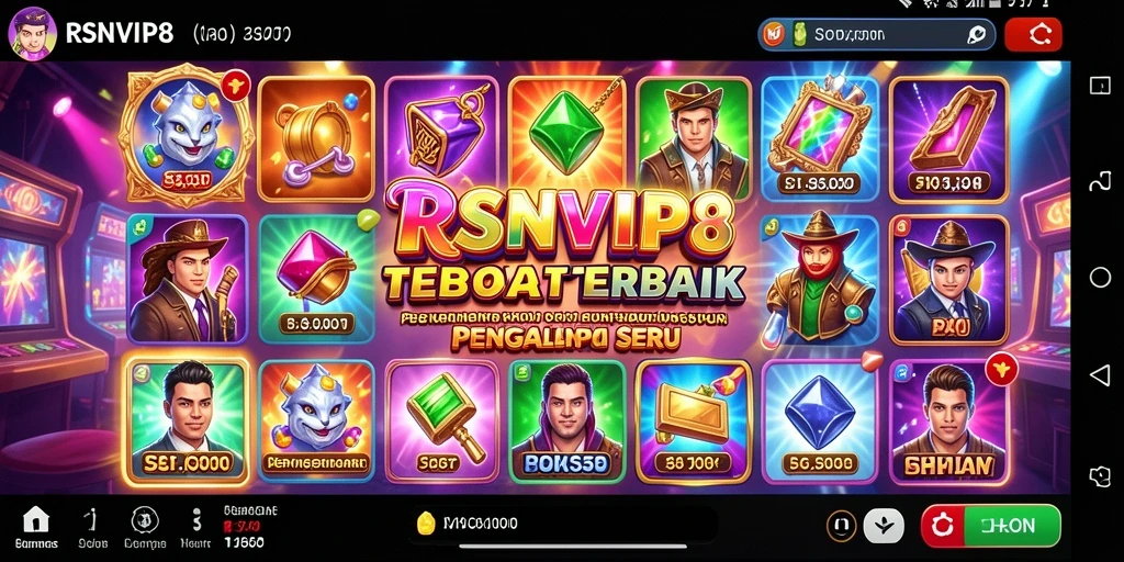 Tampilan gameplay RSNVIP8 yang memukau dan mengasyikkan.