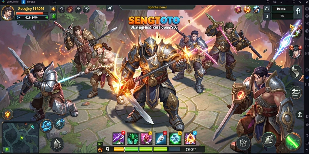 Tampilan gameplay yang mendebarkan di SENGTOTO.