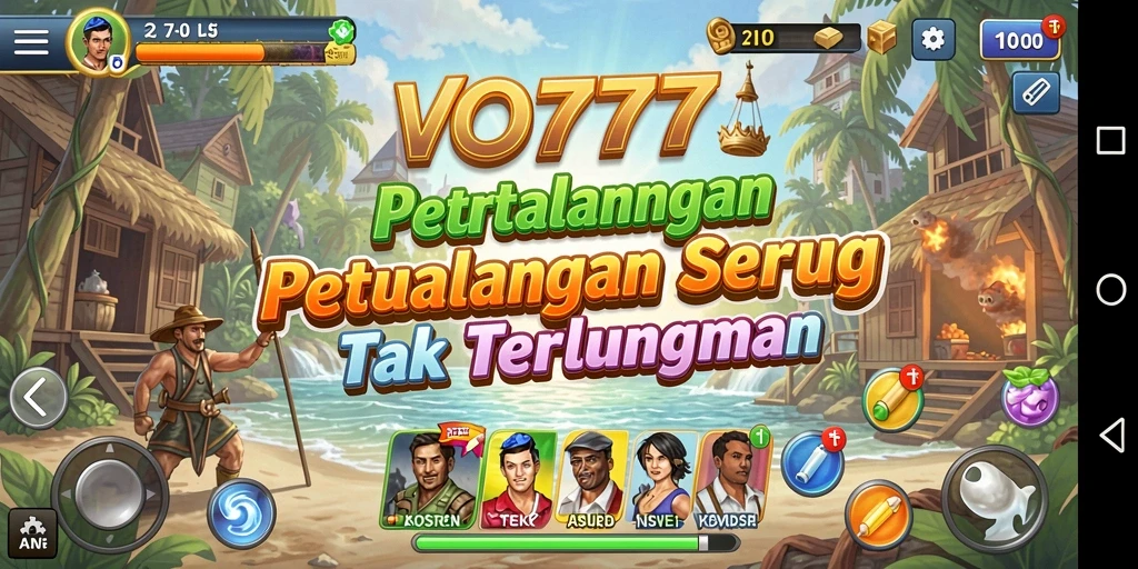 Tampilan gameplay VO777 yang memukau dan penuh petualangan.